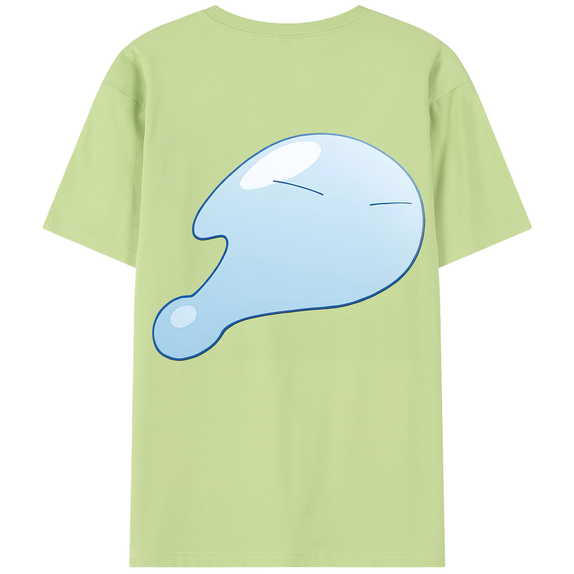 （画像用） 転スラ Regarding Reincarnated to Slime 綿100％半袖Tシャツ（背面プリント）